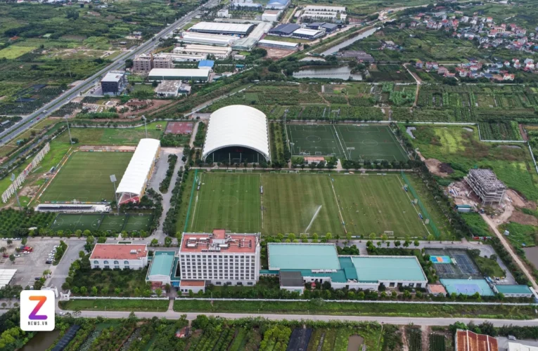 Toàn cảnh nơi chuẩn bị xây sân vận động lớn nhất Việt Nam